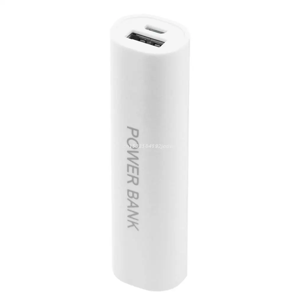 Portable Mobile USB Pack Box Battery Case For 1 18650 DIY