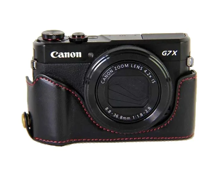 Чехол для камеры из искусственной кожи для Canon Powershot G7X II G7X mark 2 G7XII G7X3 G7X III Digital camera