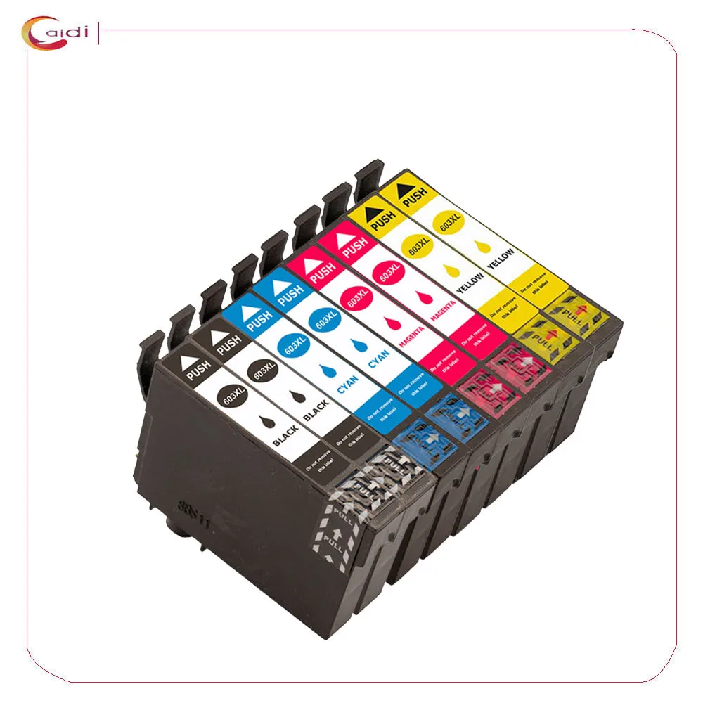 8 Packs T603 603xl Ink Cartridge Compatible For Epson Expression Home