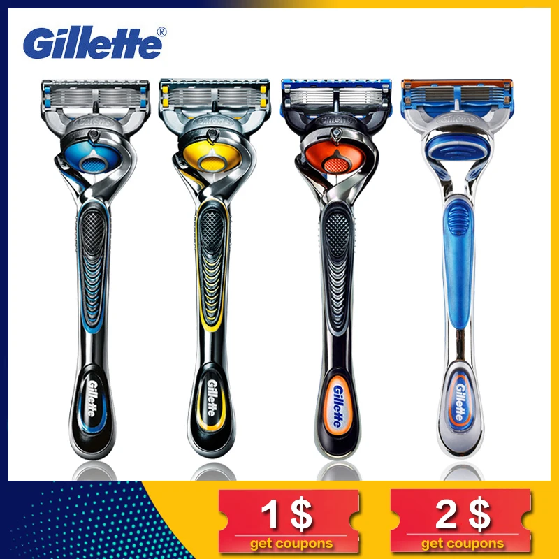 Бритвенные лезвия Gillette Fusion для мужчин подлинные Брендовые прямые ProGlide ProShield