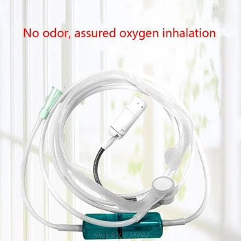 

Headset Nasal Type Oxygen Cannula 2m Silicone Straw Tube Concentrator Generator Dropshipping