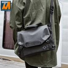 

Real Leather Business Men's Briefcase Fashion Large Capacity Work Single Shoulder Bag Leisure Waterproof Travel Laptop Handbag