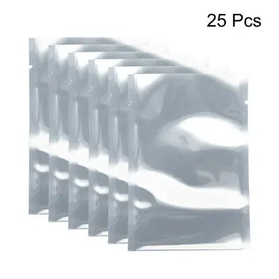 25 шт. антистатическая защитная сумка, плоский открытый верх, 3," x 5,1"