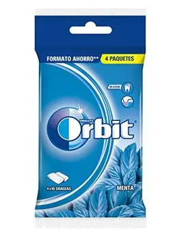 

Orbit - Chicle sin azúcar con sabor a menta - 40 grajeas