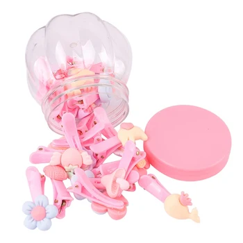 

20Pcs Girls Hair Clips Beautiful Cute Flower Shape Hair Pin Children Girls Decoration Hairpin Princess Hair Accessories s