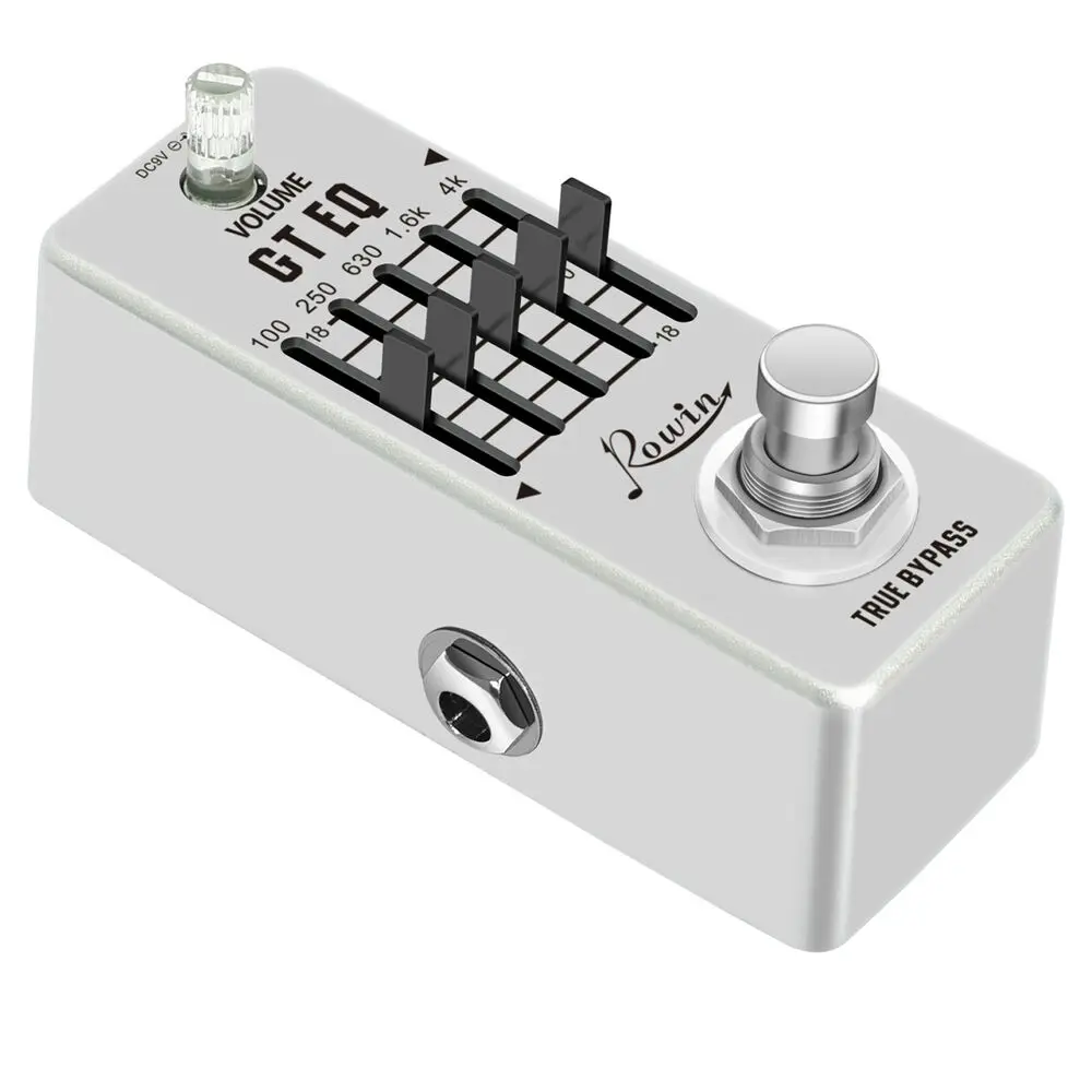 Педаль для гитарных эффектов аналоговый эквалайзер 5 диапазонов GT EQ Tone