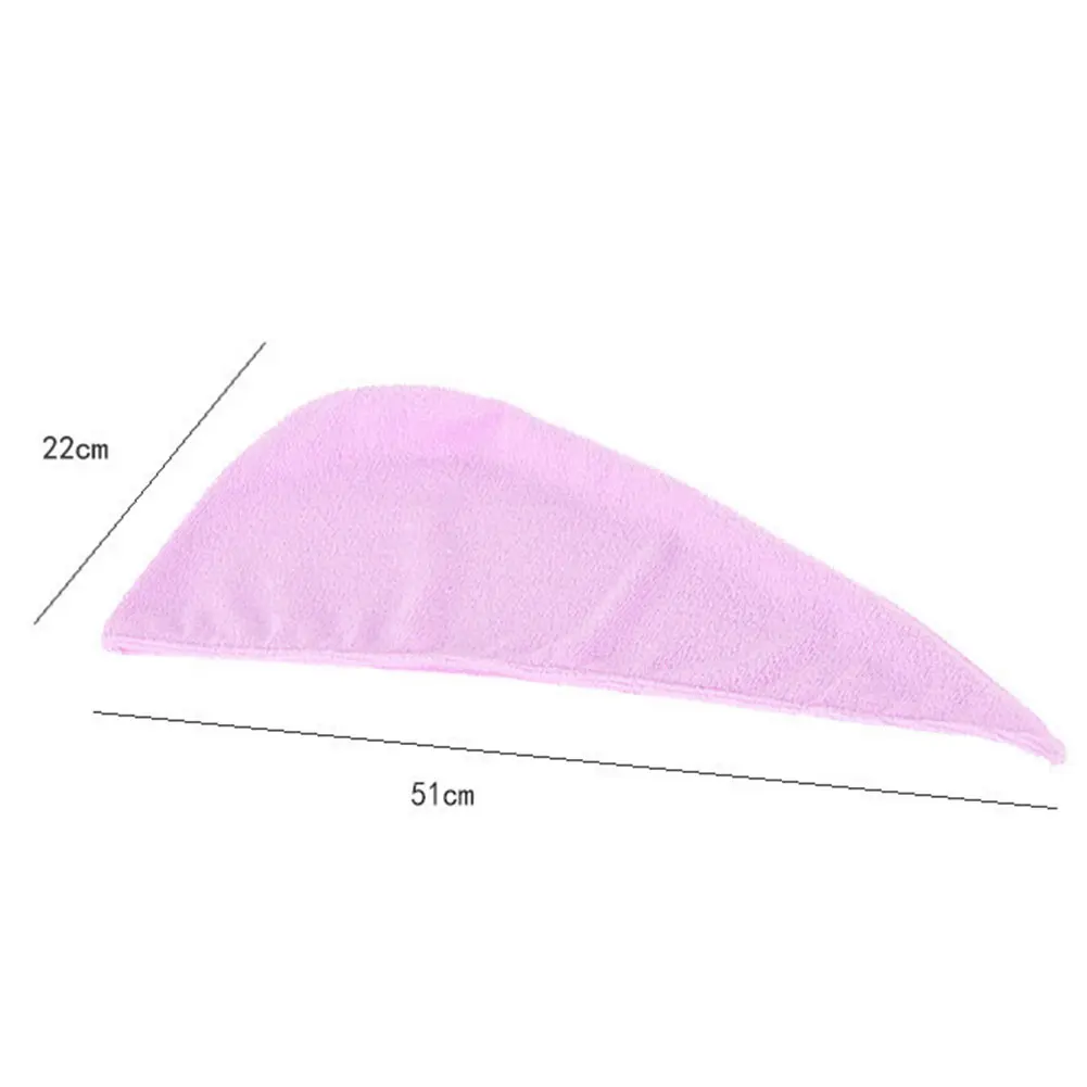 Time Saving Bathing Towl Resuable Practical Microfiber Washable Spa Turban Thickened Drying Hair Cap Shower Water Absorption