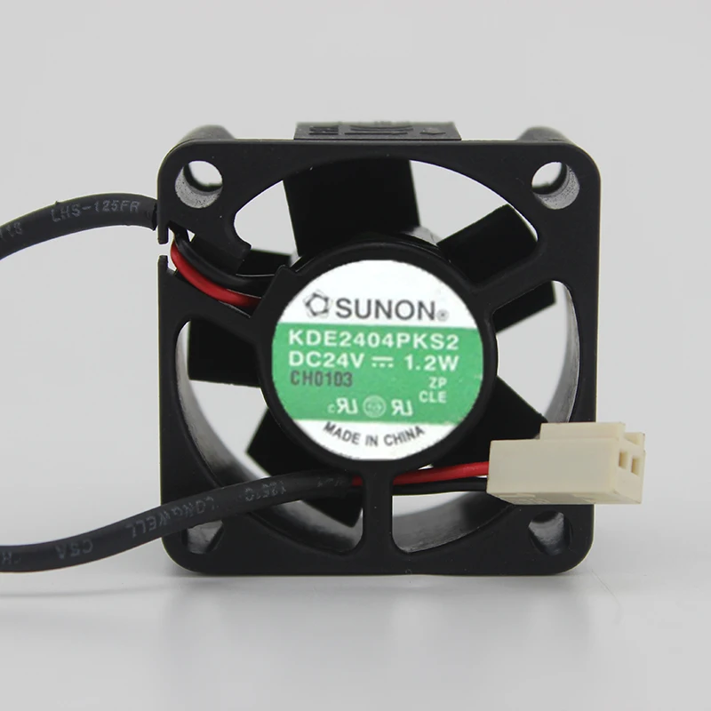 SUNON KDE2404PKS2 24V 1,2 W 4 см 4020 2 провода видео-телефон двери магнитный подшипник гипро Вентилятор охлаждения