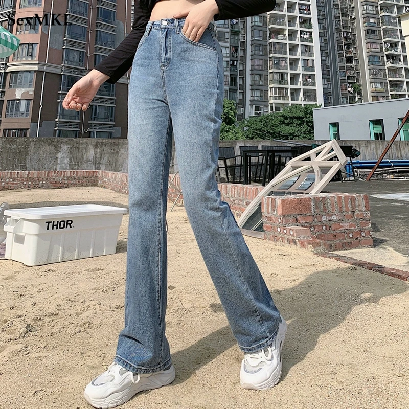 Pink Jeans Women Y2k Streetwear High Quality High Waist Baggy Jeans  Straight Leg Pants Fashion Casual Denim Trousers Mom Jeans - AliExpress