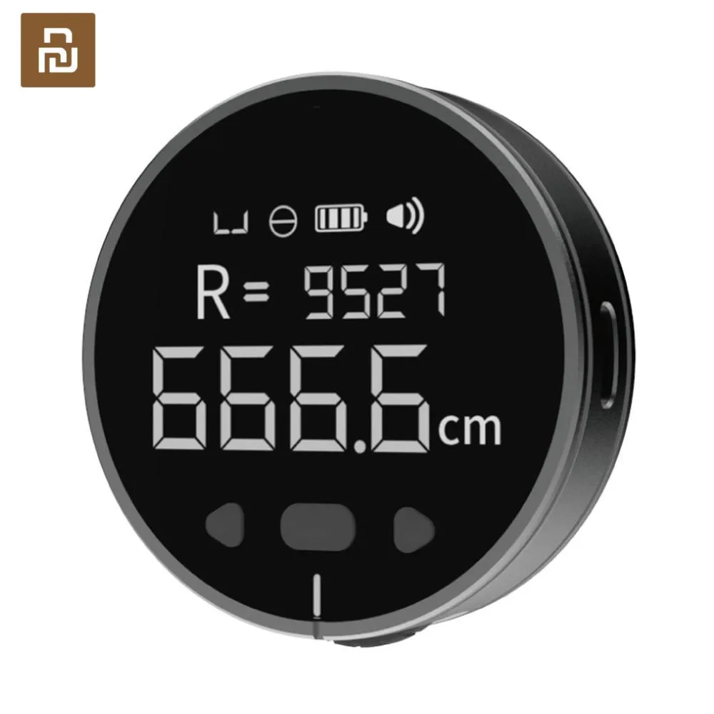 Новый Youpin DUKA(Atuman) маленький Q электронный линейка лента HD ЖК экран долго в режиме