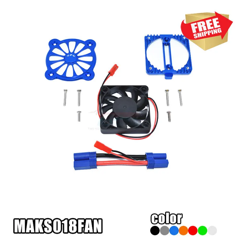 Радиоуправляемый автомобильный радиатор из алюминиевого сплава с вентилятором