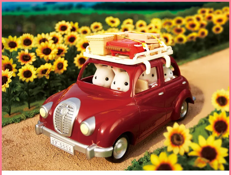 Sylvanian Families игрушка Sylvanian Families частный автомобиль для девочек игровой дом игрушки 5270