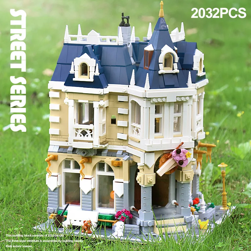 MOC 71040 The brickstive Corner Theme Park City Street view series Building Blocks Bricks Model Toys Birthday Gift Assembled DIY | Игрушки и