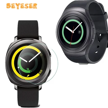 

New Tempered Glass For Samsung Gear S2 Protection Film Transparent Screen Protector Film Prevent scratches 1pc/3 pcs