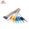 1set 25cm 5colors 10PIN Hook Clip Line Kit,High Efficiency, Logic Analyzer Cable Gripper Probe Test ► Photo 1/6