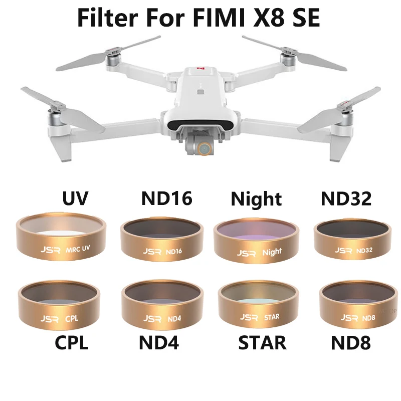 Фильтр для камеры дрона Xiaomi Fimi X8 SE CPL UV Star ND 4 8 16 32 фильтры аксессуары