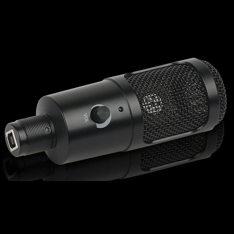 B.BMIC металлический USB конденсаторный микро-телефон для ноутбука MAC или Windows Cardioid Studio Запись вокала голос за, YouTube, компьютер Ga