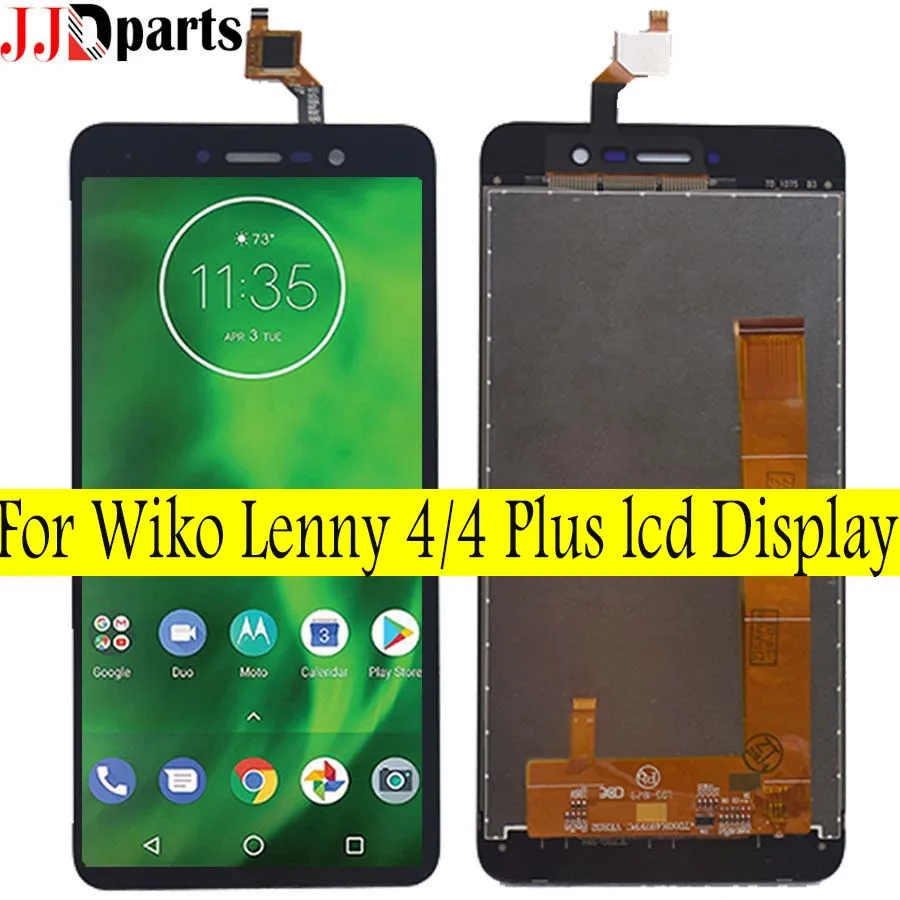 ЖК дисплей для Wiko Lenny 4 Plus Lenny4 plus сенсорный экран стекло дигитайзер полная сборка