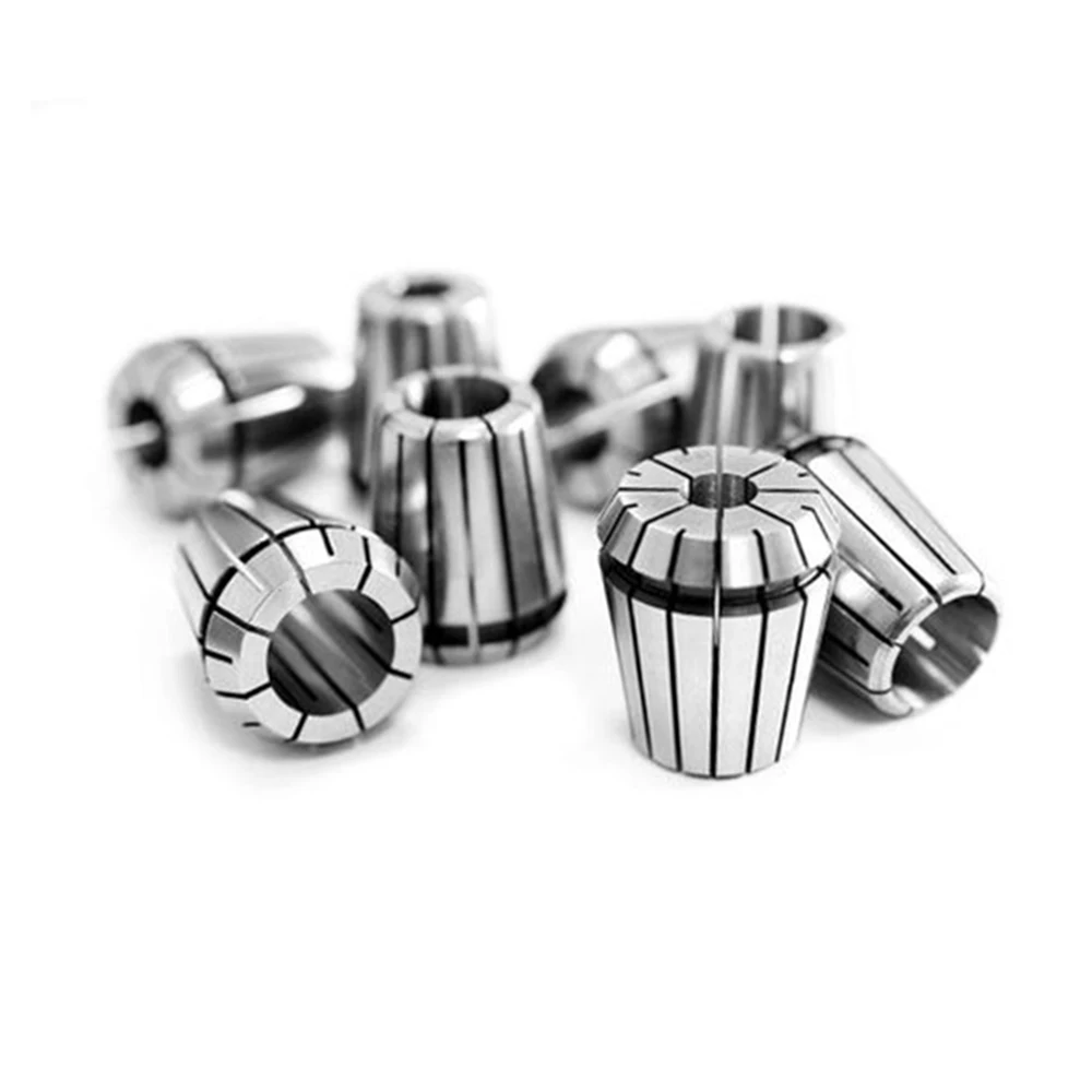 1Set ER11 ER16 ER20 ER25 ER32 ER40 ER Spring Collet Chuck 0.015/0.008mm for CNC Milling Tool Holder Engraving Machine Lathe