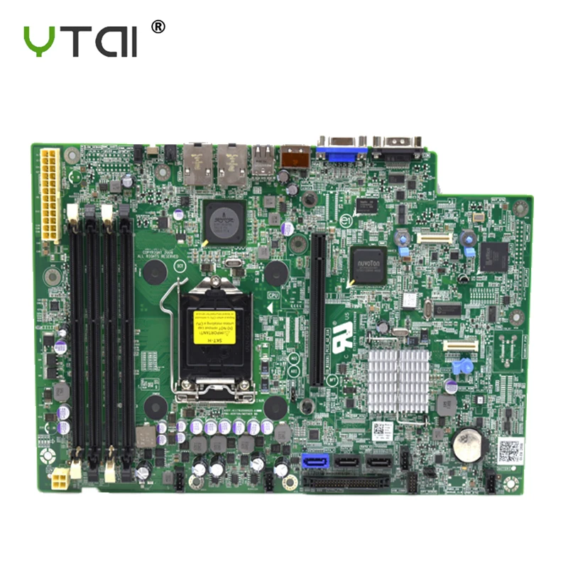 Для DELL R210 рабочего Материнская плата CN-05KX61 5KX61 M878N 0M878N F0T70 LGA1156 тестирование в целости