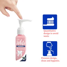 Свежее дыхание зубная паста с голубикой с фруктовым вкусом без фтора интенсивное удаление пятен отбеливающая зубная паста