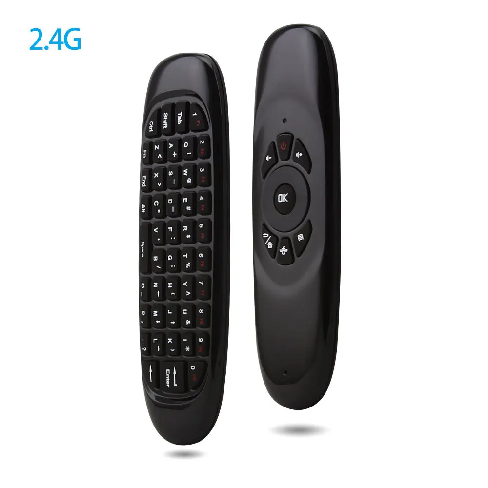 W1 Wireless 2.4G Tastiera Mouse Combo Mini Air Mouse Ricaricabile Tastiera Telecomando Per Android Xiaomi Smart Tv Box Pc
