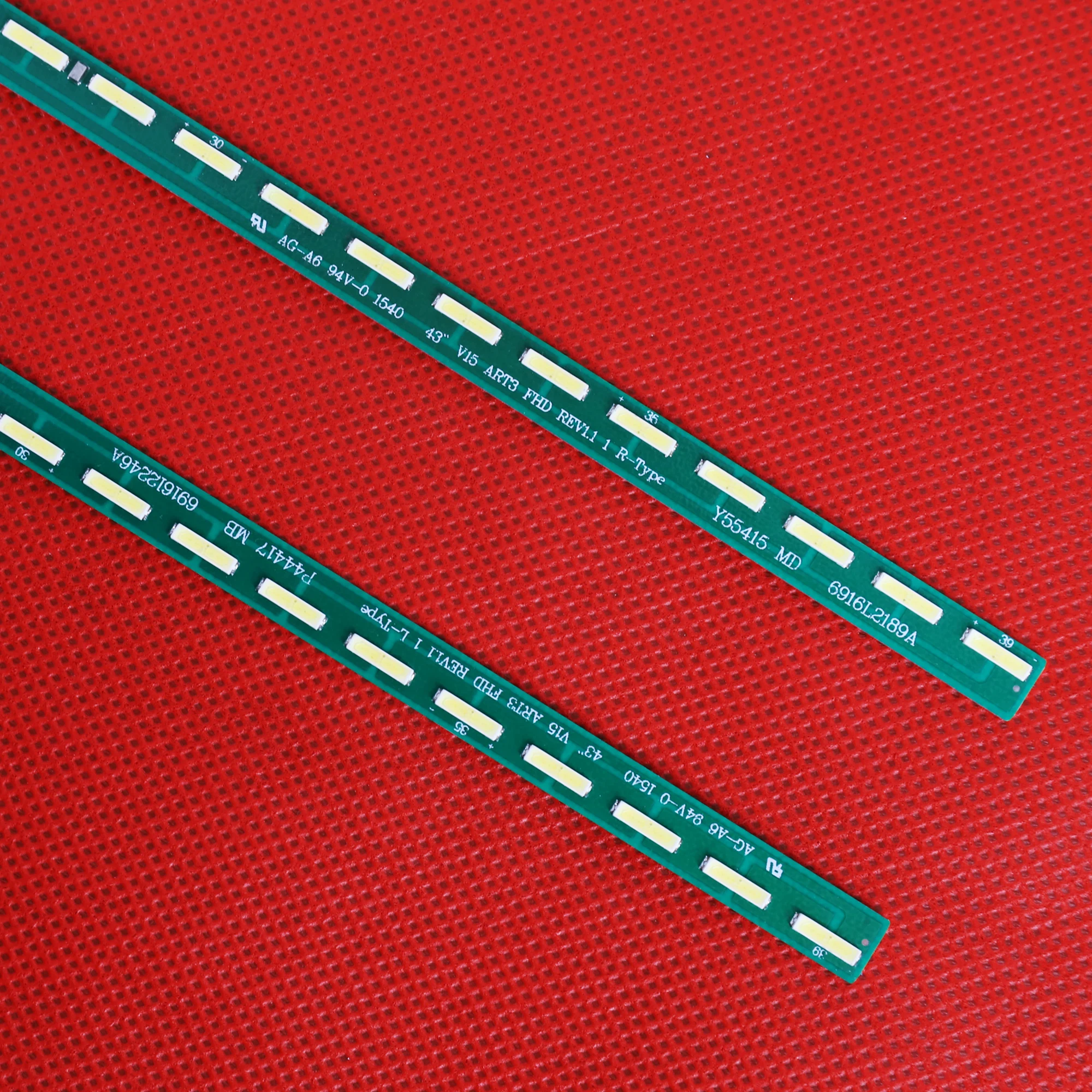 LG 43LF6350  LED Ʈ Ʈ, 43LF5700 43UF6750 43UF6800 43 V15 ART3 FHD R 6922L-0145A, 39LED, 468mm, ο ŰƮ 2 