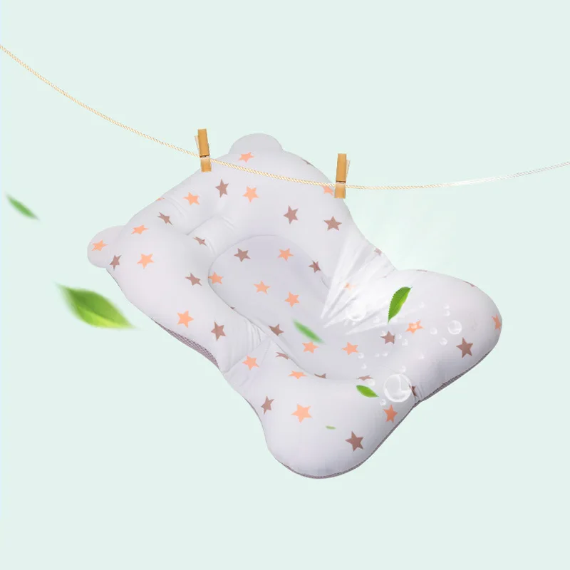 Подставка для детского сиденья купания новорожденных Складной Коврик ванны и