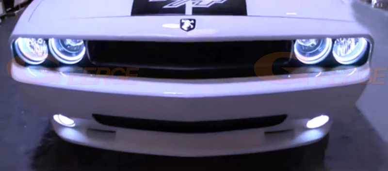 Для Dodge Challenger 2008 2009 2010 2011 2012 2013 2014 Отличный ультра яркий COB комплект светодиодов