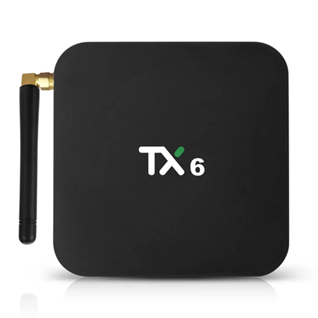TX6 tv BOX H6 2G/16G для Android 9,0 беспроводной 4K четырехъядерный wifi домашний аудио медиа 4G/32G 4G/64G wifi коробка - Цвет: 2G 16G 2.4G