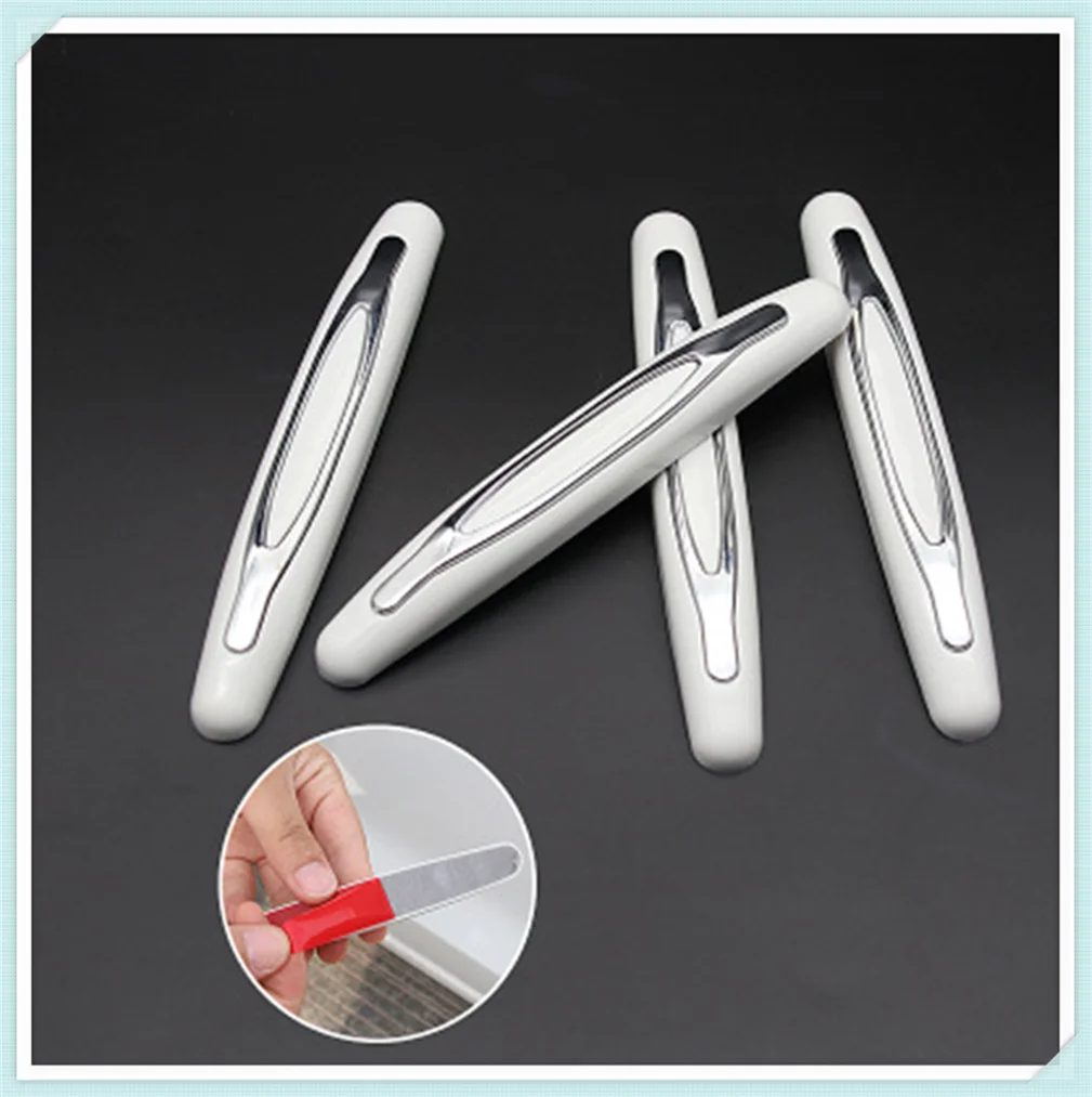

4pcs universal car style door trim strips scratch-resistant bumper for Jeep Liberty Trailhawk Commander Renegade Cherokee SAHALA