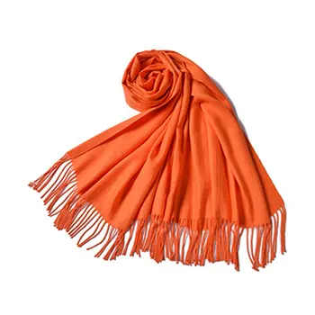 

Women Large Soft Scarf Pashmina Shawls Wraps with Tassel for Autumn Spring -MX8