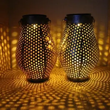 

New Solar LED Lights Flame Simulation Waterproof Lantern Garden Dancing Fashion
