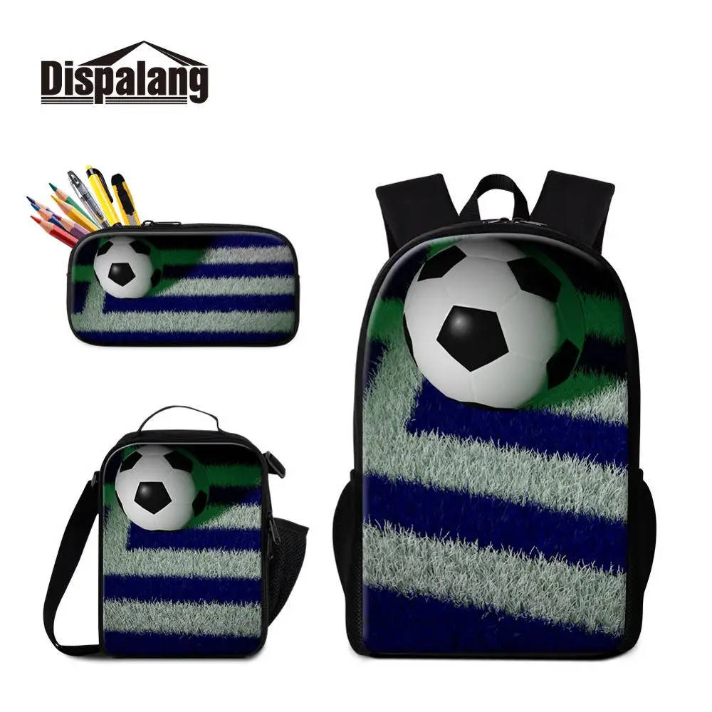 Design5 Popular Composite Shoulder Bag with Lunch and Pencil Case 3 piece set for Guns Pretty Style Preschool School Toddler Bags - Color: Design5