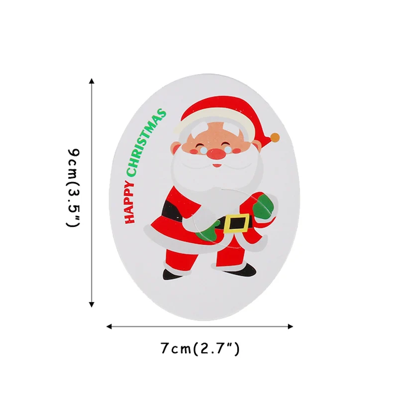 50 шт. Рождество Санта Клаус Снеговик леденец декоративная открытка контейнер для сладостей чехлы с леденцами пакет Декор дети Navidad подарки - Цвет: Style E