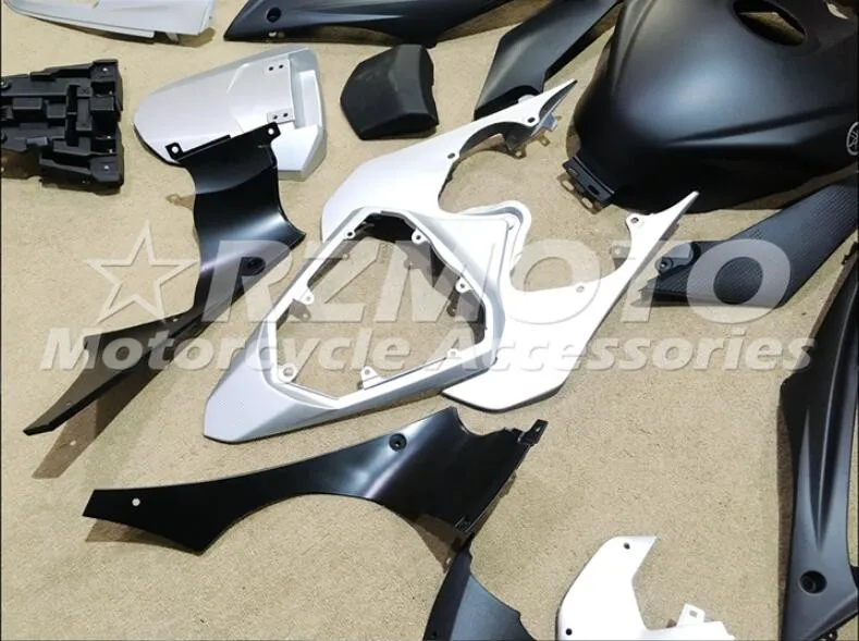 Набор впрыскивателей Мотоцикл Обтекатели Fit для YAMAHA YZF-R6-600 2008- 08-16 обтекателя Кузов Набор, синий, красный и белый цвета