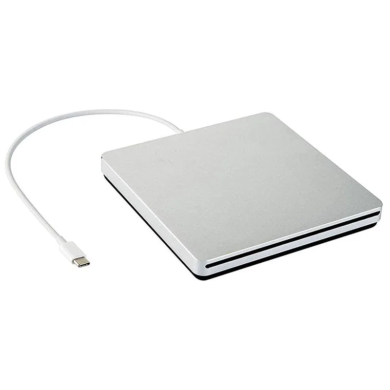 External DVD Burner Drive Type-C Optical Disc Slim Slot-in CD/DVD +/- RW USB C Superdrive for Mac/Window | Компьютеры и офис