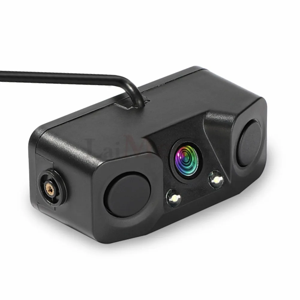 Wireless kit Driving Cyclic Recorder car Vehicle Camera 3 in 1 Car Rear View Reverse Parking Sensor Detector Buzzer Alarm Car Dash Camera (6)