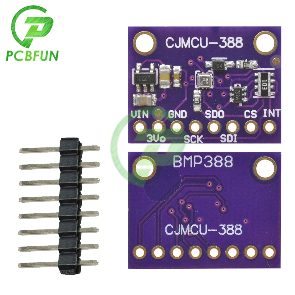 Bmp388 Modulo Sensore Di Pressione Atmosferica A Basso Rumore Vdd 1.71-3.6V Sensore Di Pressione Digitale Iic I2C Spi Per Arduino Video 1.2-3.6V