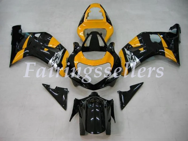 

New ABS Plastic Fairings Kit Fit For Suzuki GSXR600 GSXR750 GSXR 600 750 01 02 03 2001 2002 2003 yellow