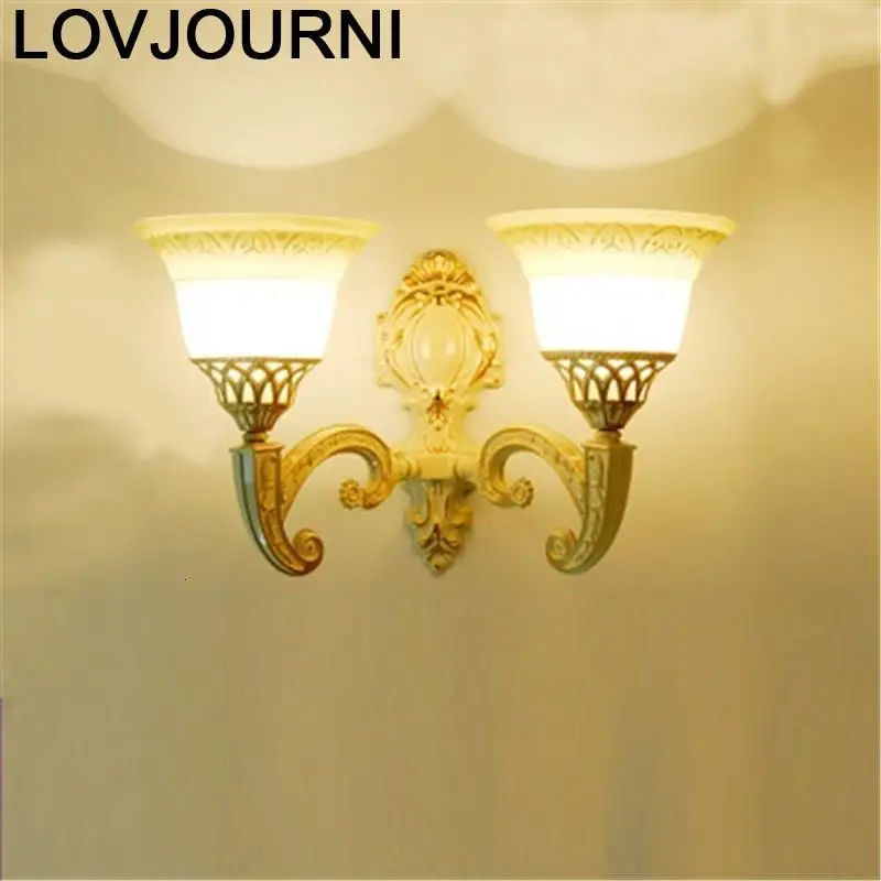 

Lamp Bathroom Luminaria Parede Tete Lit Sconce Loft Decor Luminaire Lampara De Interior Aplique Luz Pared Bedroom Wall Light