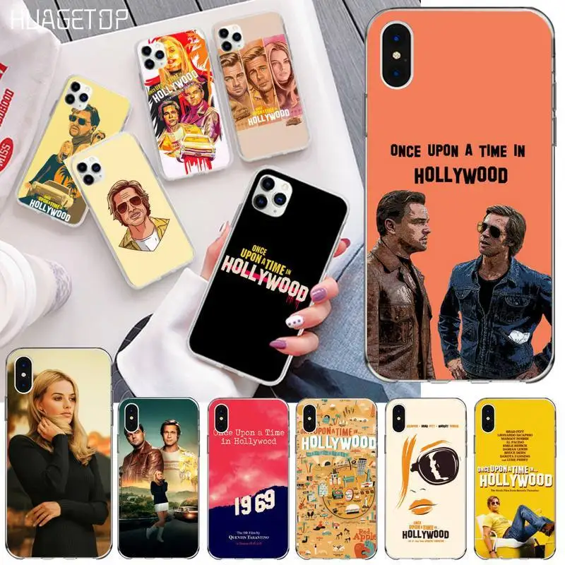 Чехол HUAGETOP Once Upon a Time in Hollywood для iPhone 11 pro XS MAX 8 7 6 6S Plus X 5S SE 2020 XR | Мобильные телефоны и