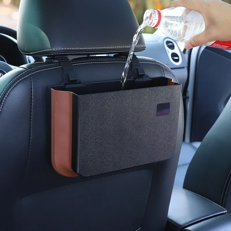 2020 Upgrade Car Trash Can Foldable Hanging Cartoon Multifunctional Umbrella Storage Bucket New Waterproof Bags | Автомобили и