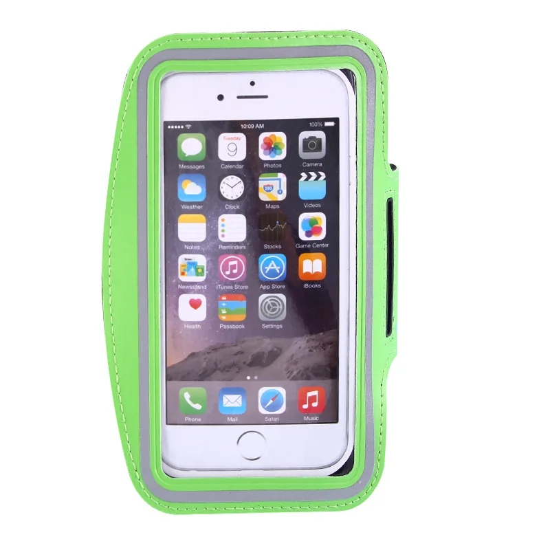 

Fashion New Style Neoprene Portable Phone Case Arm Bag Night Running Reflective Transparent Breathable Waterproof