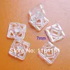 50set/lot Kids Accessories 7mm Nylon Button Round Snap Mini Buttons Transparent Sewing Garment Buttons Scrapbooking ZK0229 3