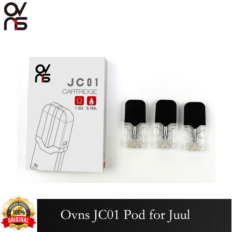 3pcs/lot Original OVNS JC01 Pro Pod Ceramic core Cartridge For W01 Juul device | Электроника