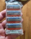 4 unids/lote cuchillas de afeitar 5 capa de hojas de afeitar para Gilettee de energía de fusión de afeitar cuchillas Gillette Proglide máquina