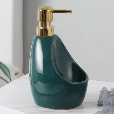 new 580ml Ceramic Multifunction Liquid Soap Dispenser for Kitchen Bathroom Home Decoration Bathroom Accessories - Цвет: A-L