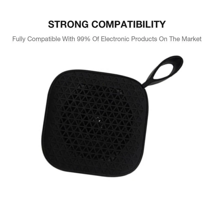 Портативный Bluetooth динамик беспроводной мини Bluetooth небольшой квадратный стерео динамик с портативным ремешком NC99