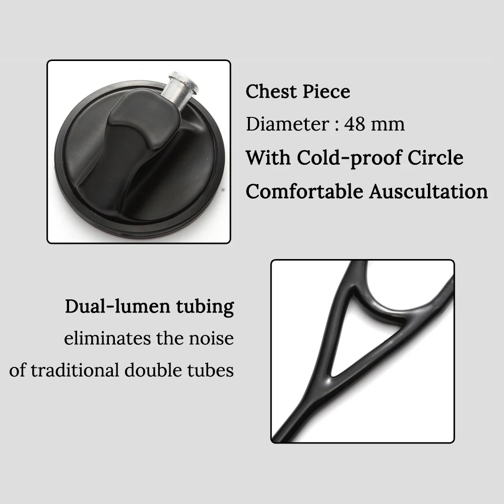 Heart Lung Cardiology Stethoscope Medical Single Head Doctor Stethoscope medical stethoscope